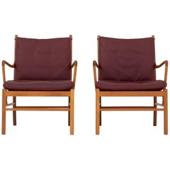 Set of Two Colonial Chairs by Ole Wanscher