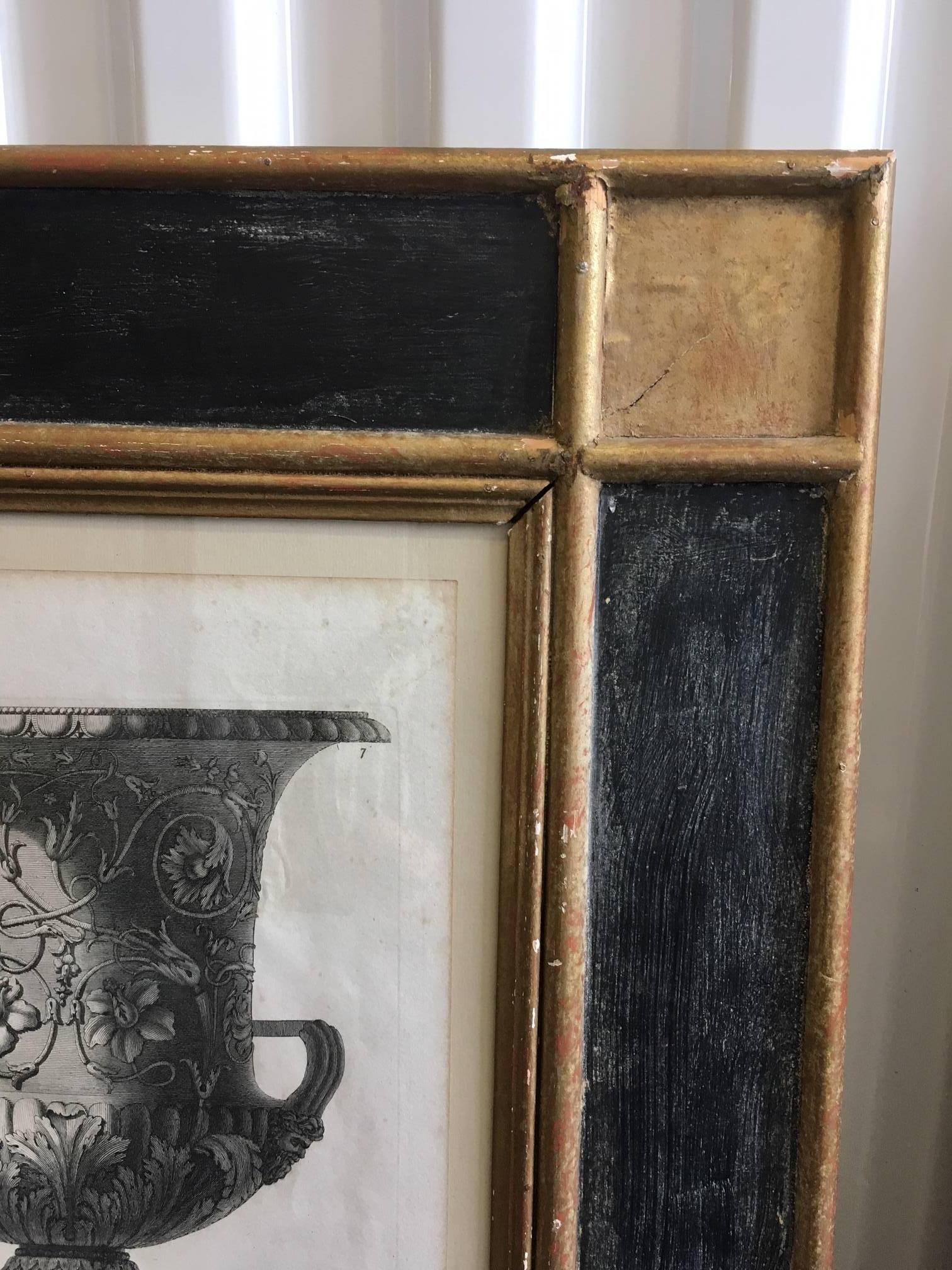Set of Two Copper Plate Vase Engravings, Giovanni Battista Piranesi, circa 1821 8