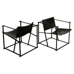 Set of Two Cube Chairs by Radboud van Beekum for Pastoe, the Netherlands 1980s