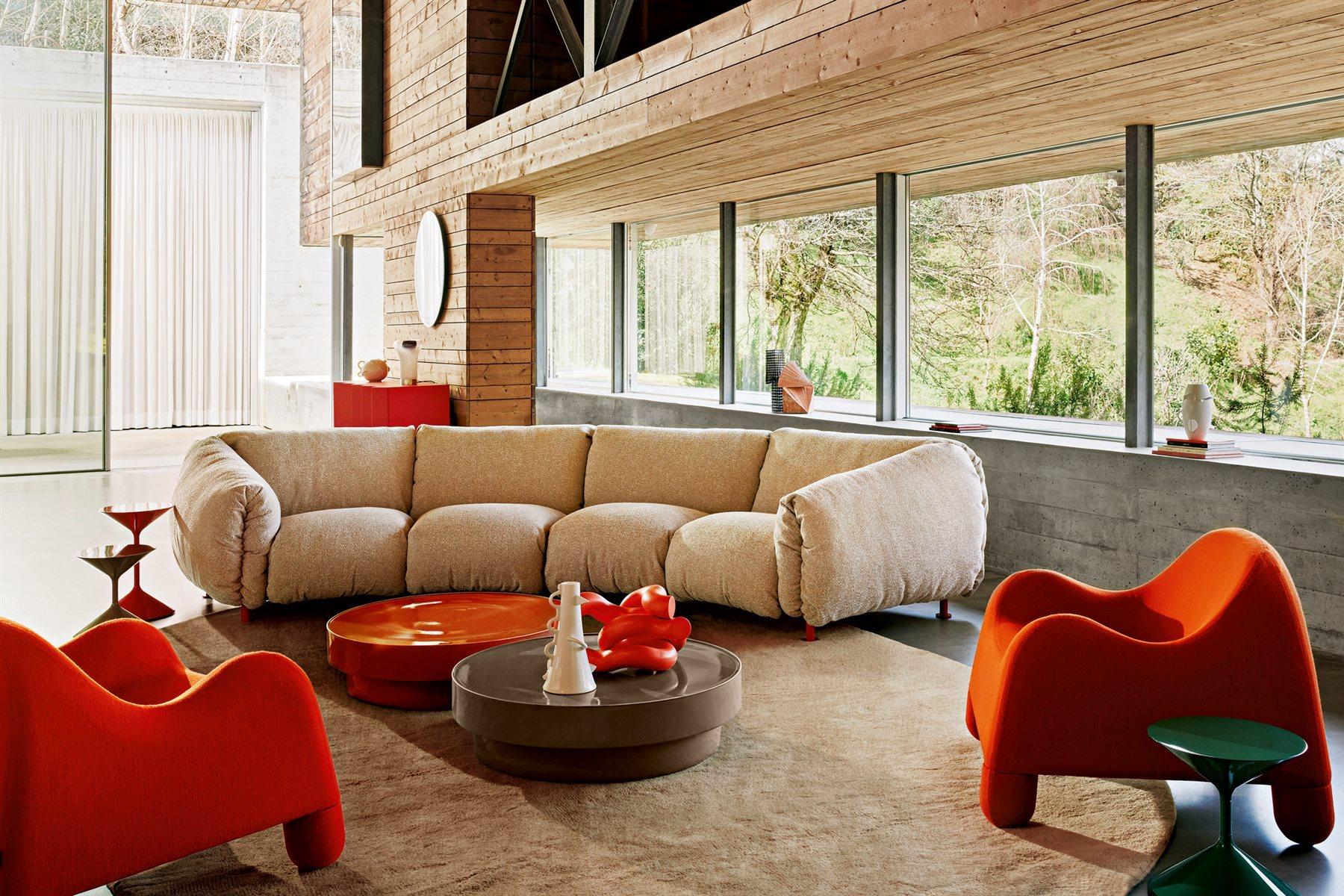 Set of Two Customizable Zanotta Tempo Side Tables by Prospero Rasulo For Sale 5