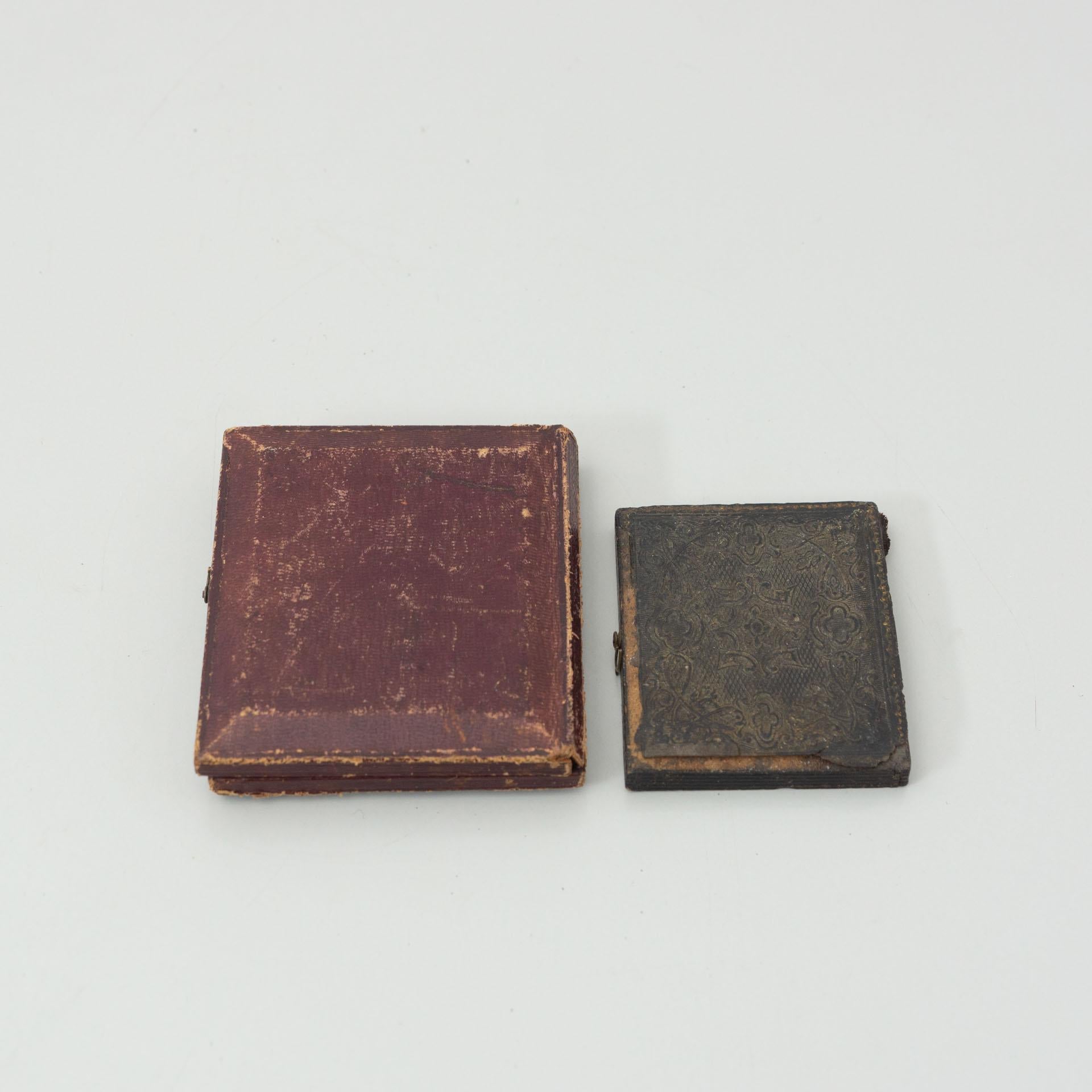 Set of Two Daguerrotypes, circa 1850 In Good Condition For Sale In Barcelona, Barcelona