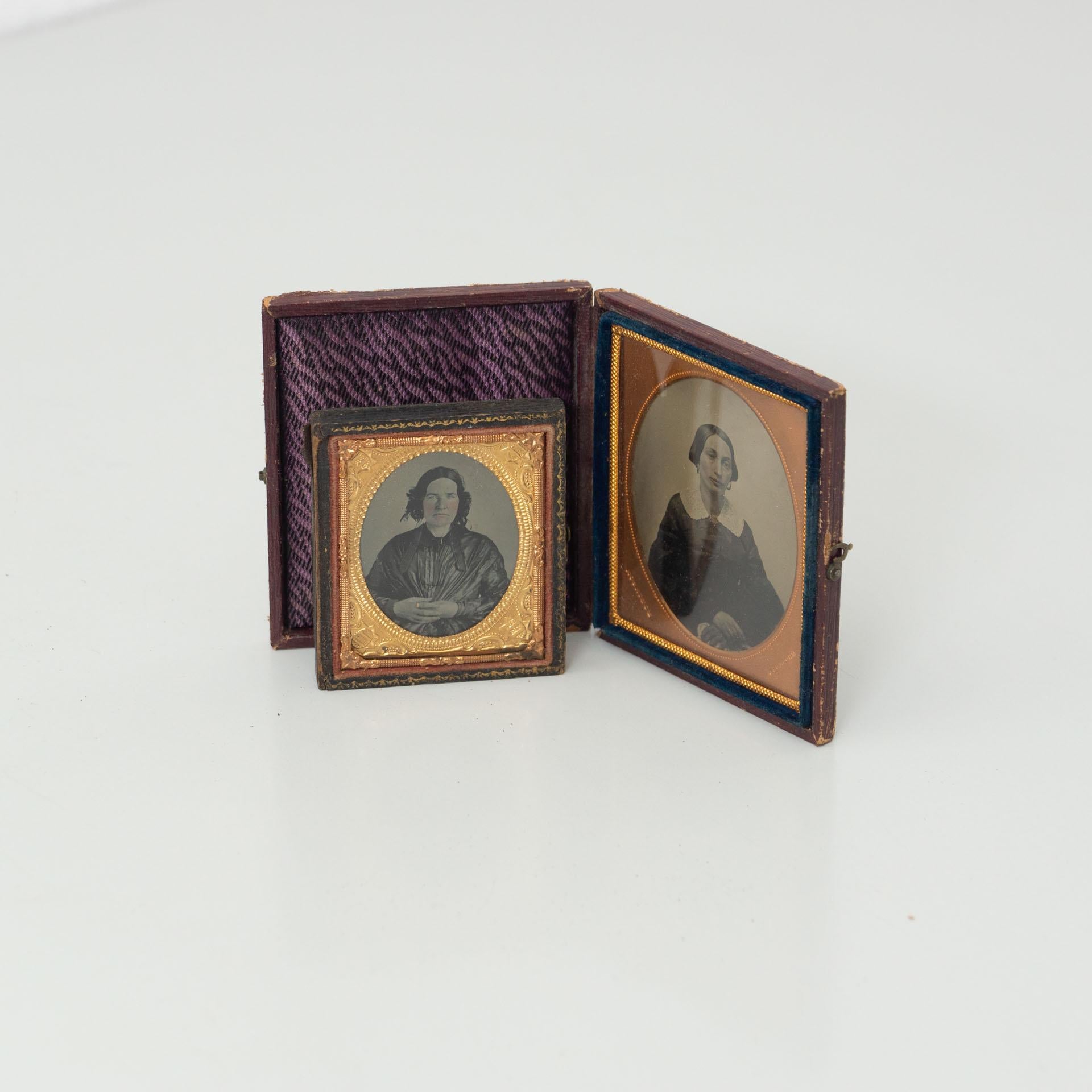 Mid-19th Century Set of Two Daguerrotypes, circa 1850 For Sale