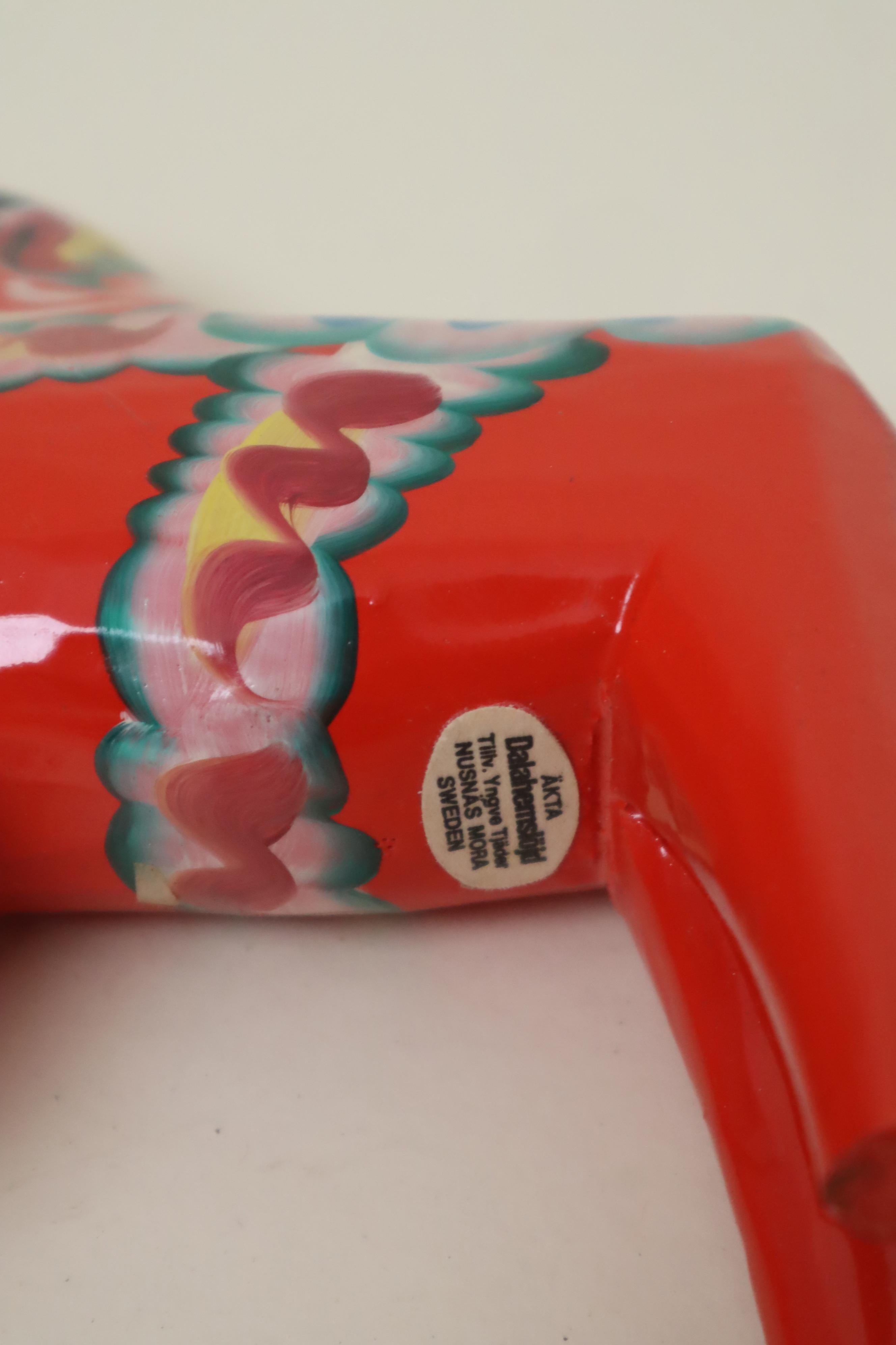 Scandinavo moderno Set di due cavalli Dala dalla Svezia in vendita