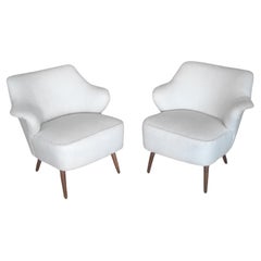 Set of Two Danish Cocktail Armchair 1960s