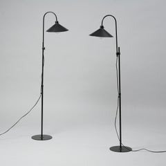 Set of Two Danish Floor Lamps by Frandsen