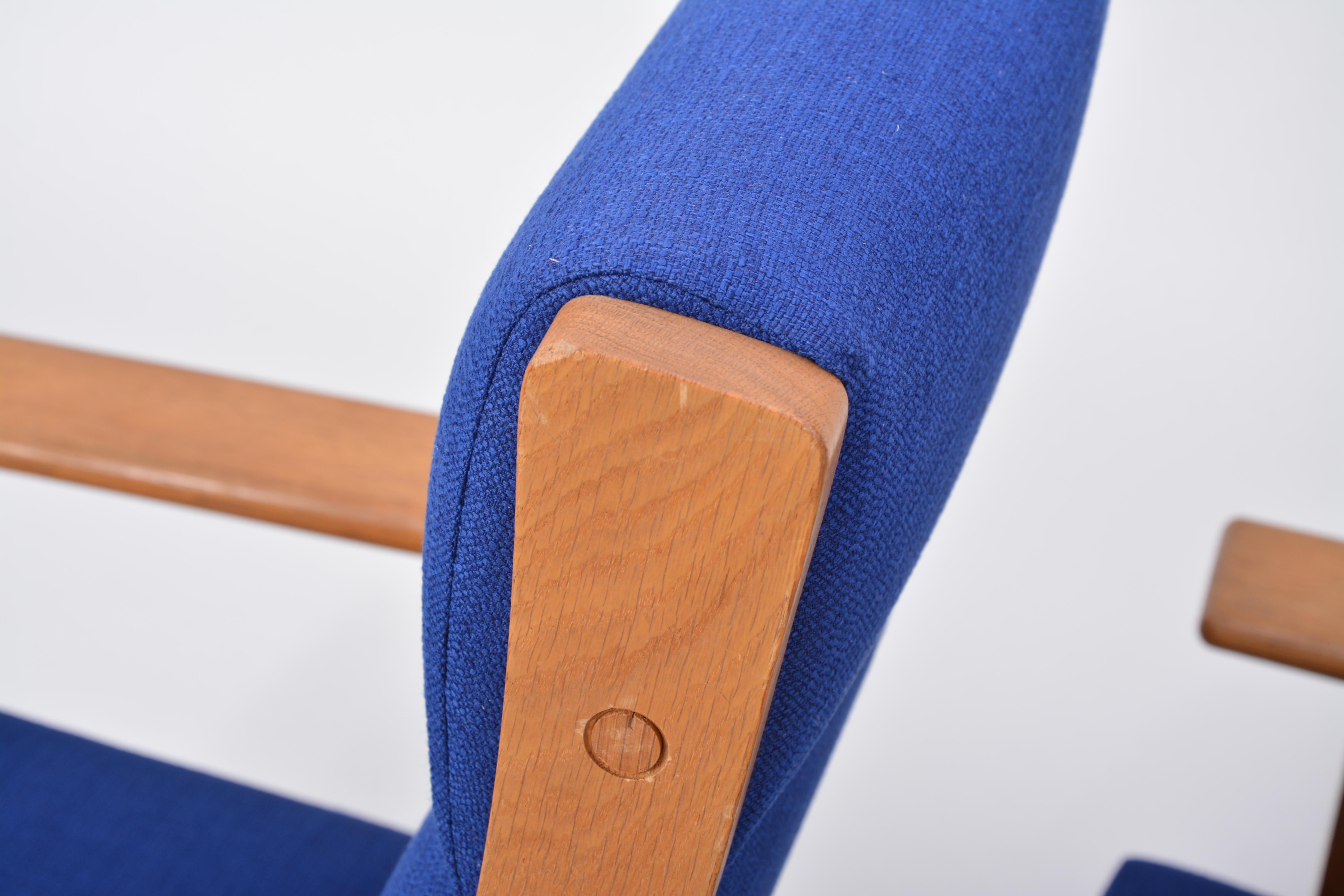 Ensemble de deux chaises danoises GE 181 de style mi-siècle moderne par Hans Wegner pour GETAMA en vente 5