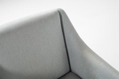 Set di due sedie club moderne danesi di Einar Larsen, anni '50