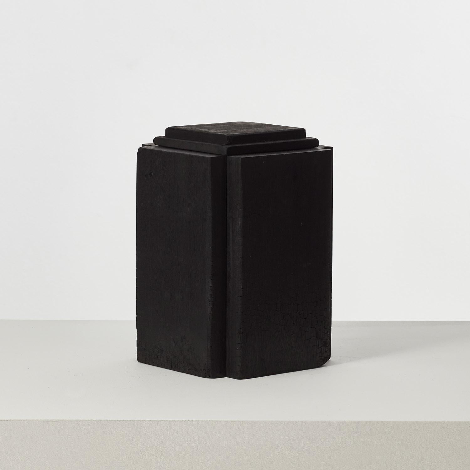 Set of two David Horan charred wood vessel - UK, 2024 In New Condition For Sale In London, GB