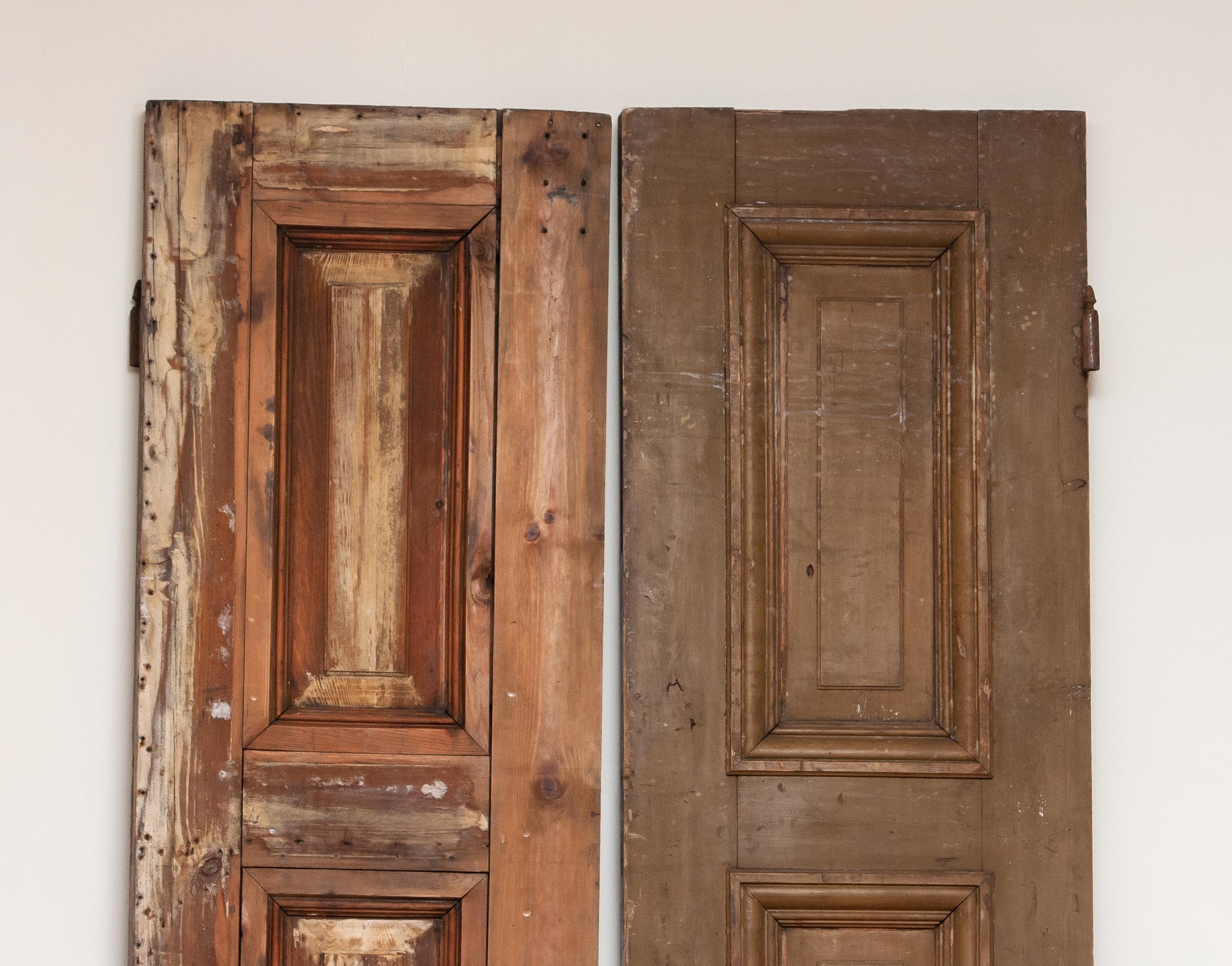 Set Of Two Decorative 18th Century Tall Doors 3