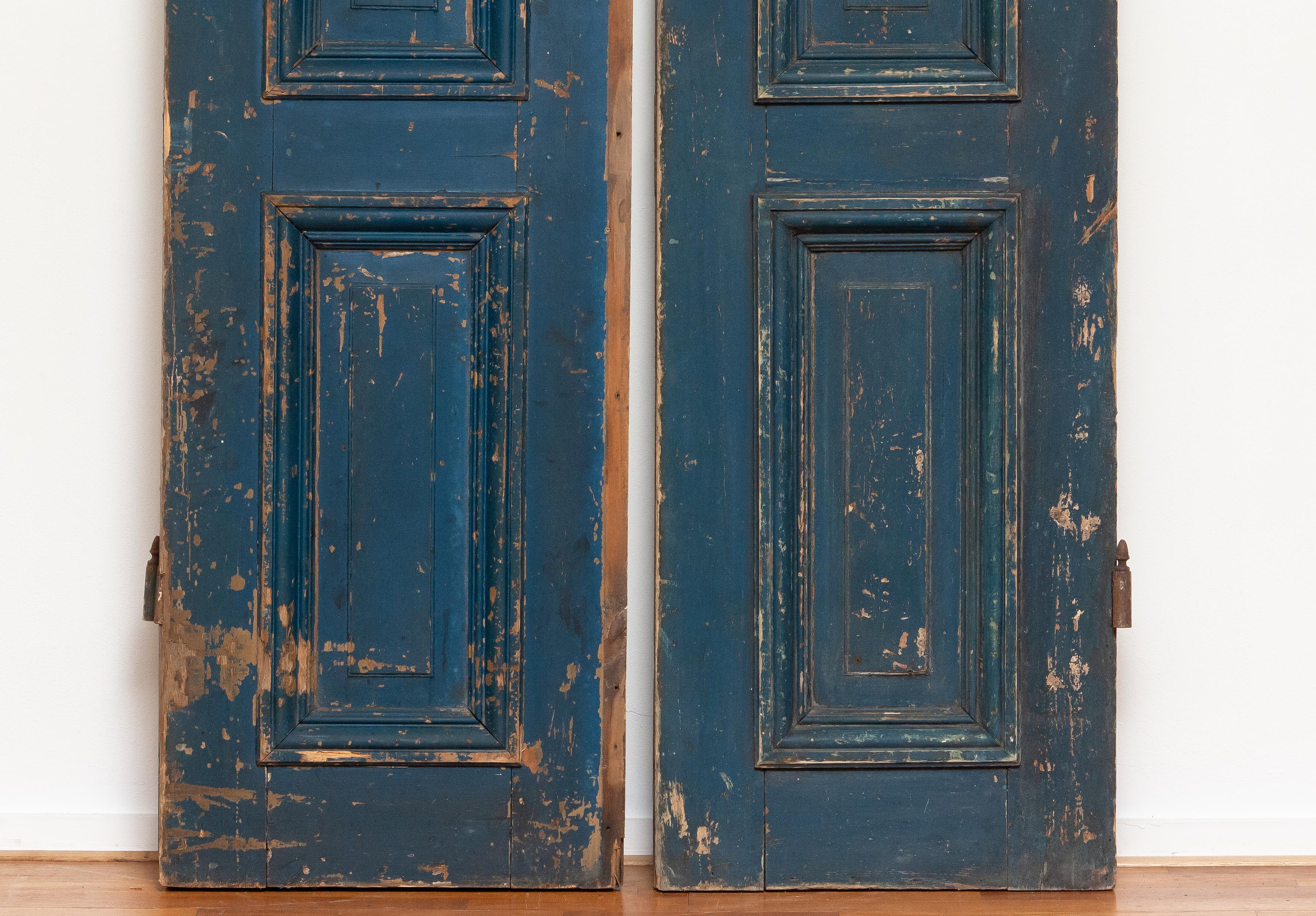 Swedish Set Of Two Decorative 18th Century Tall Doors