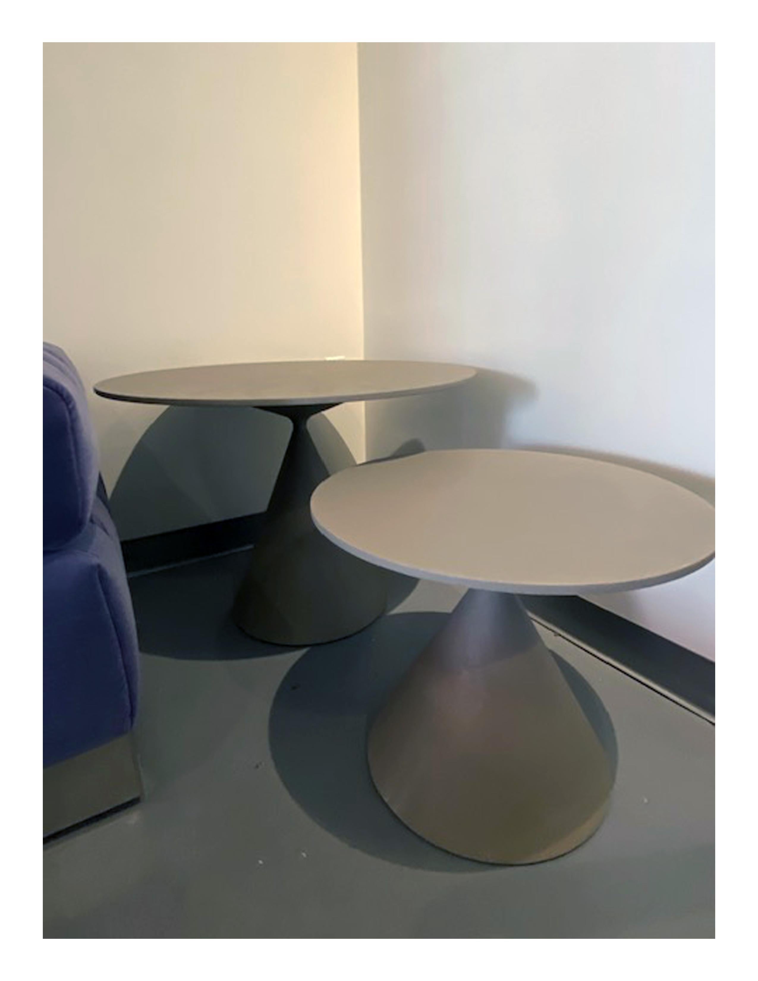 XXIe siècle et contemporain Ensemble de deux tables d'appoint Desalto Mini Clay de Marc Krusin en STOCK en vente