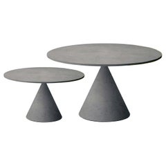 Ensemble de deux tables d'appoint Desalto Mini Clay de Marc Krusin en STOCK