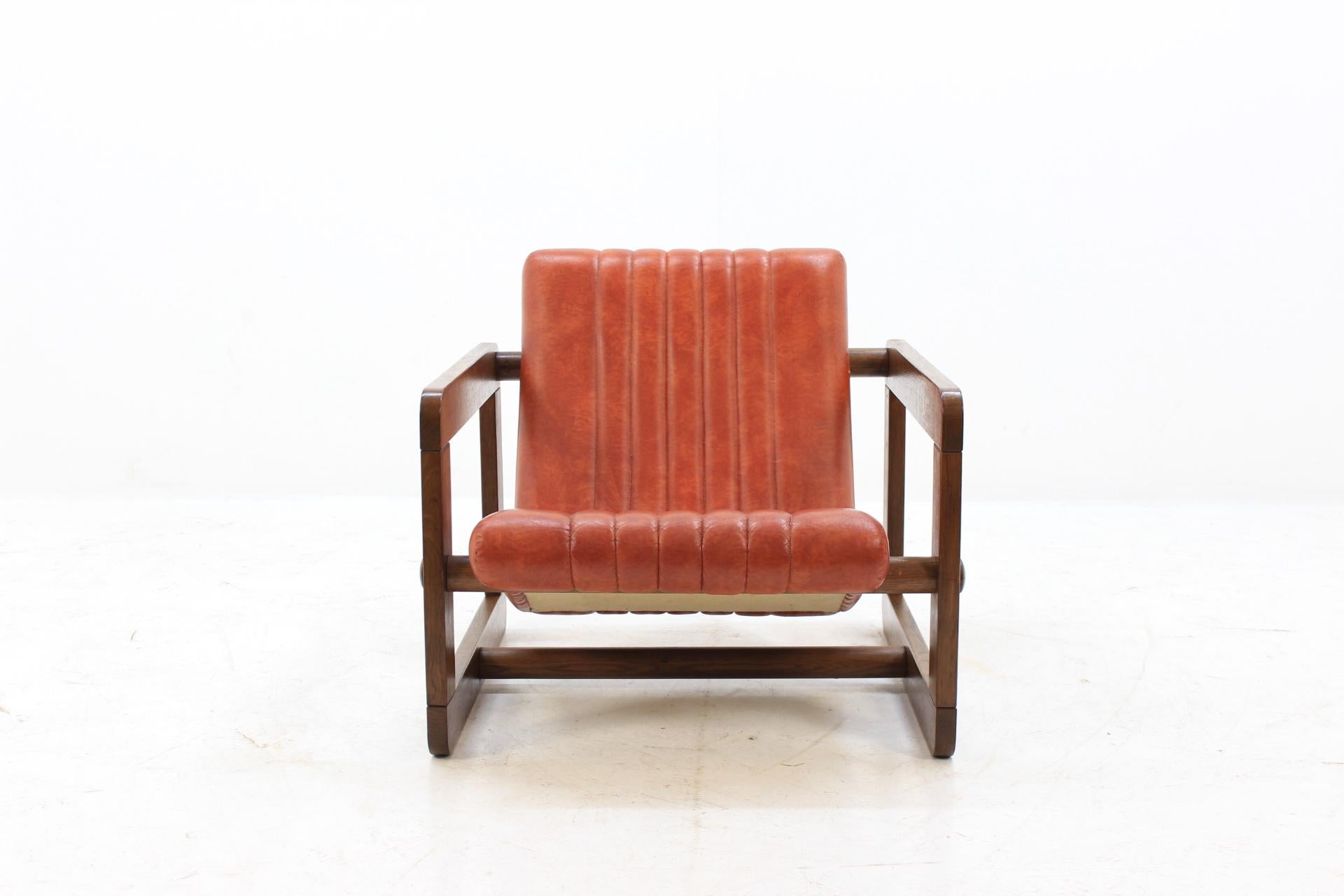 Mid-Century Modern Set of Two Design Lounge Chair, 1970