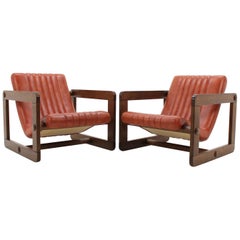 Set of Two Design Lounge Chair, 1970