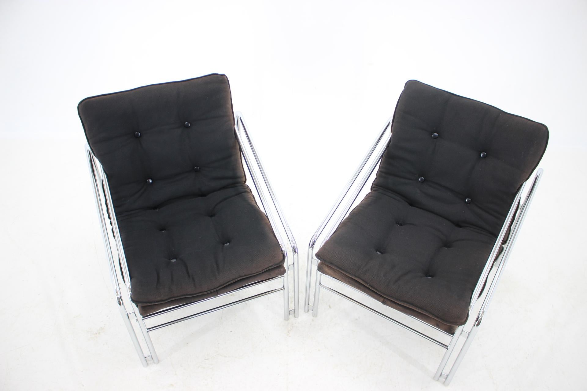 Set of Two Design Lounge Chairs, Germany 4