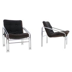 Set of Two Design Lounge Chairs, Germany