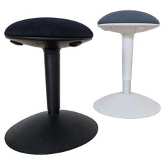 Vintage Set of Two Design Stools Vitamin, Ikea, Nicholai Wiig-Hansen, Sweden, 1990s