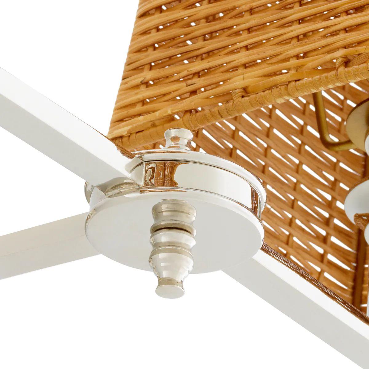 Set of Two Double Wall Lamp in Nickel Finish (Französisch) im Angebot