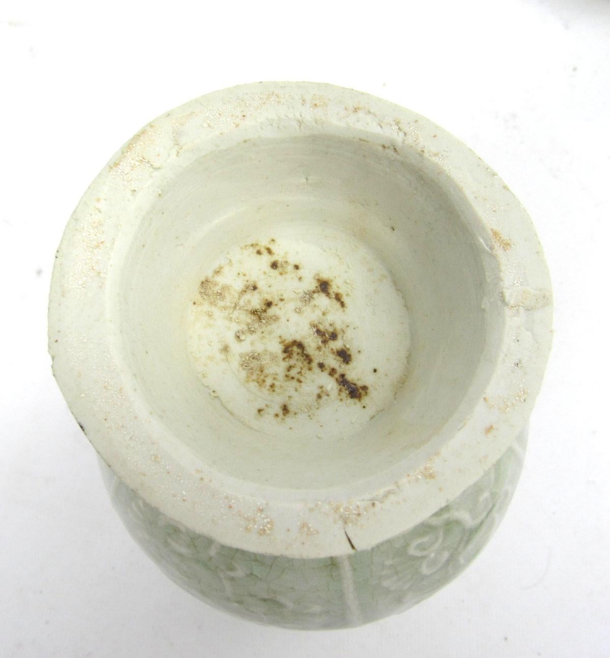 Set of Two Early 20th Century Celadon Vases 2