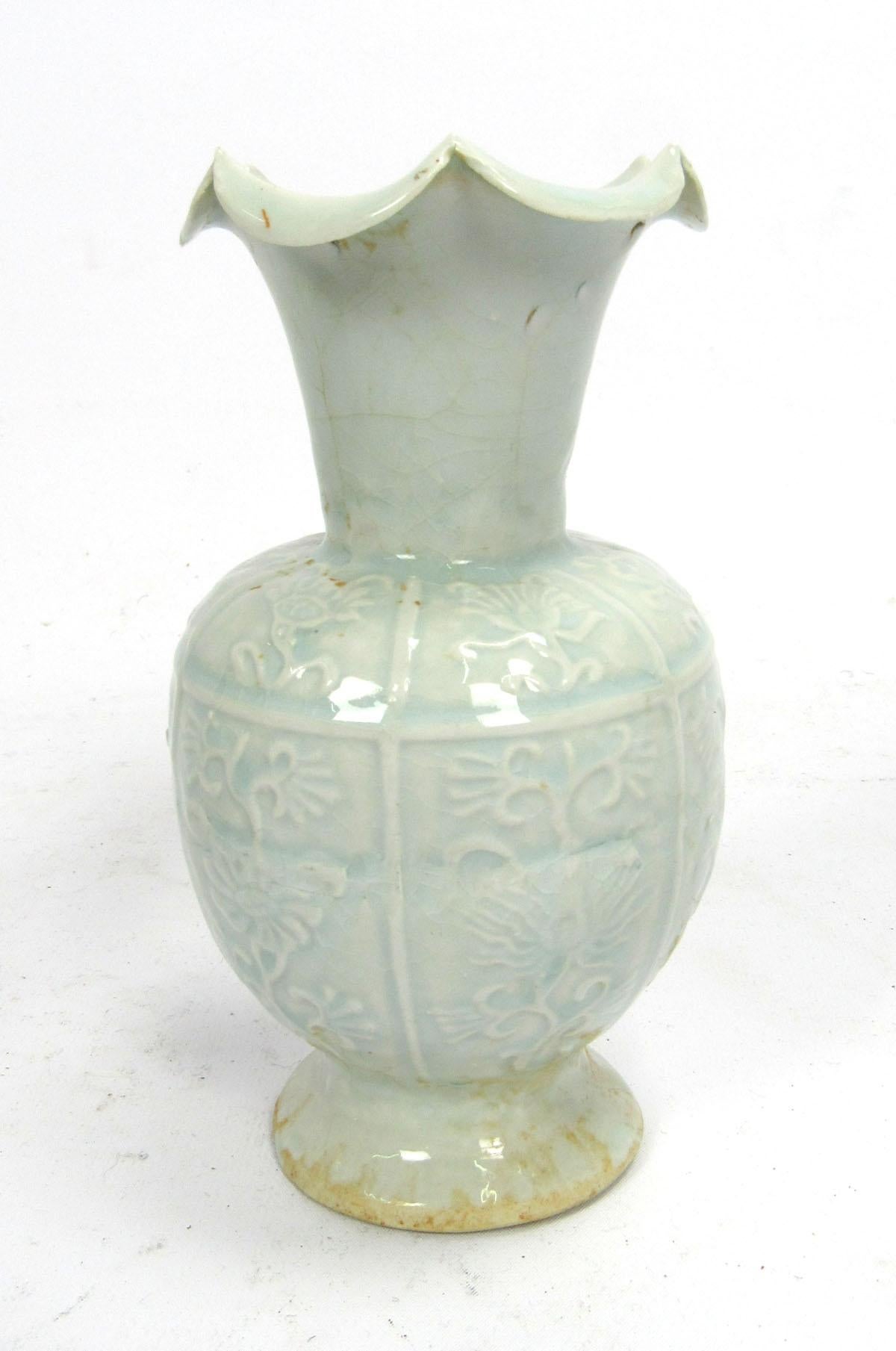 Set of Two Early 20th Century Celadon Vases 3