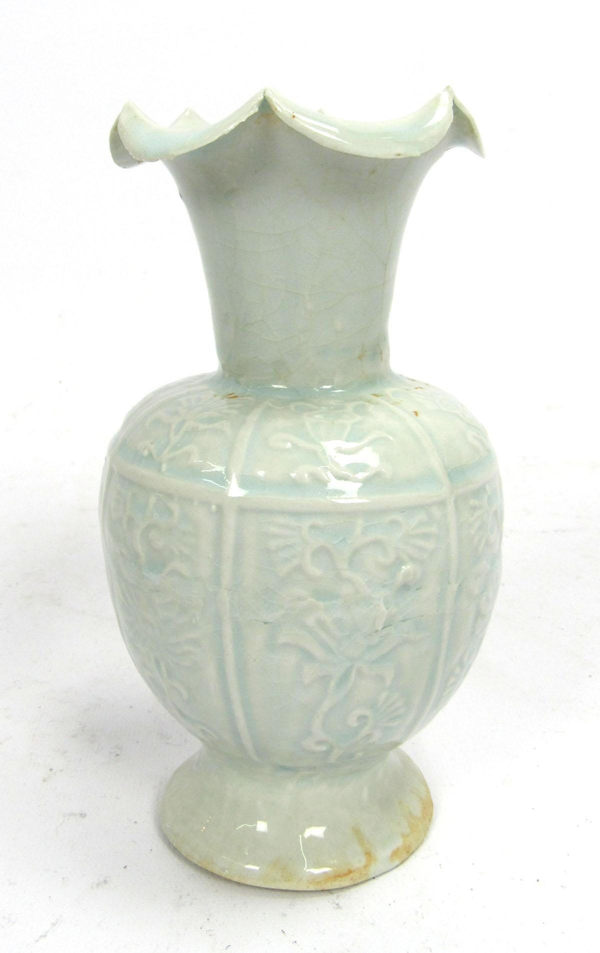Set of Two Early 20th Century Celadon Vases 4