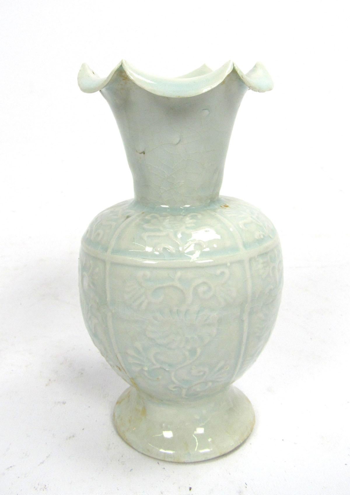 Set of Two Early 20th Century Celadon Vases 5