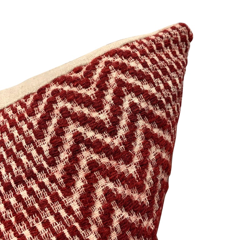 Set of Two Early American Pillows and Coverlet at 1stDibs