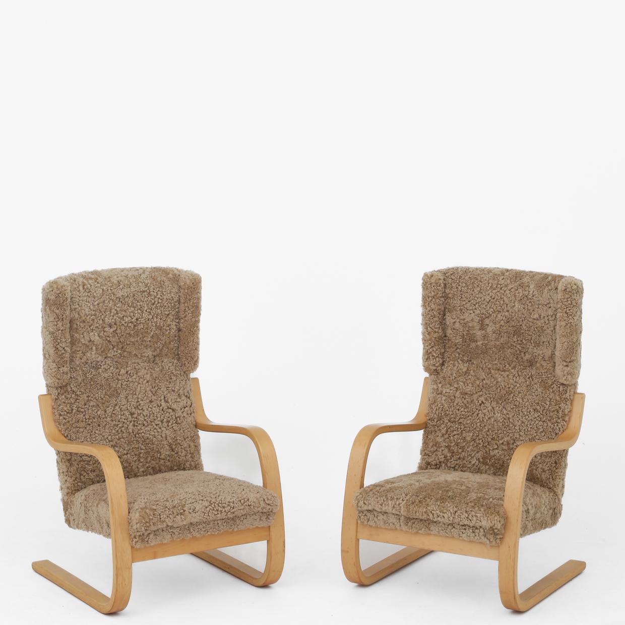 Set of Two Easy Chair by Alvar Aalto 1
