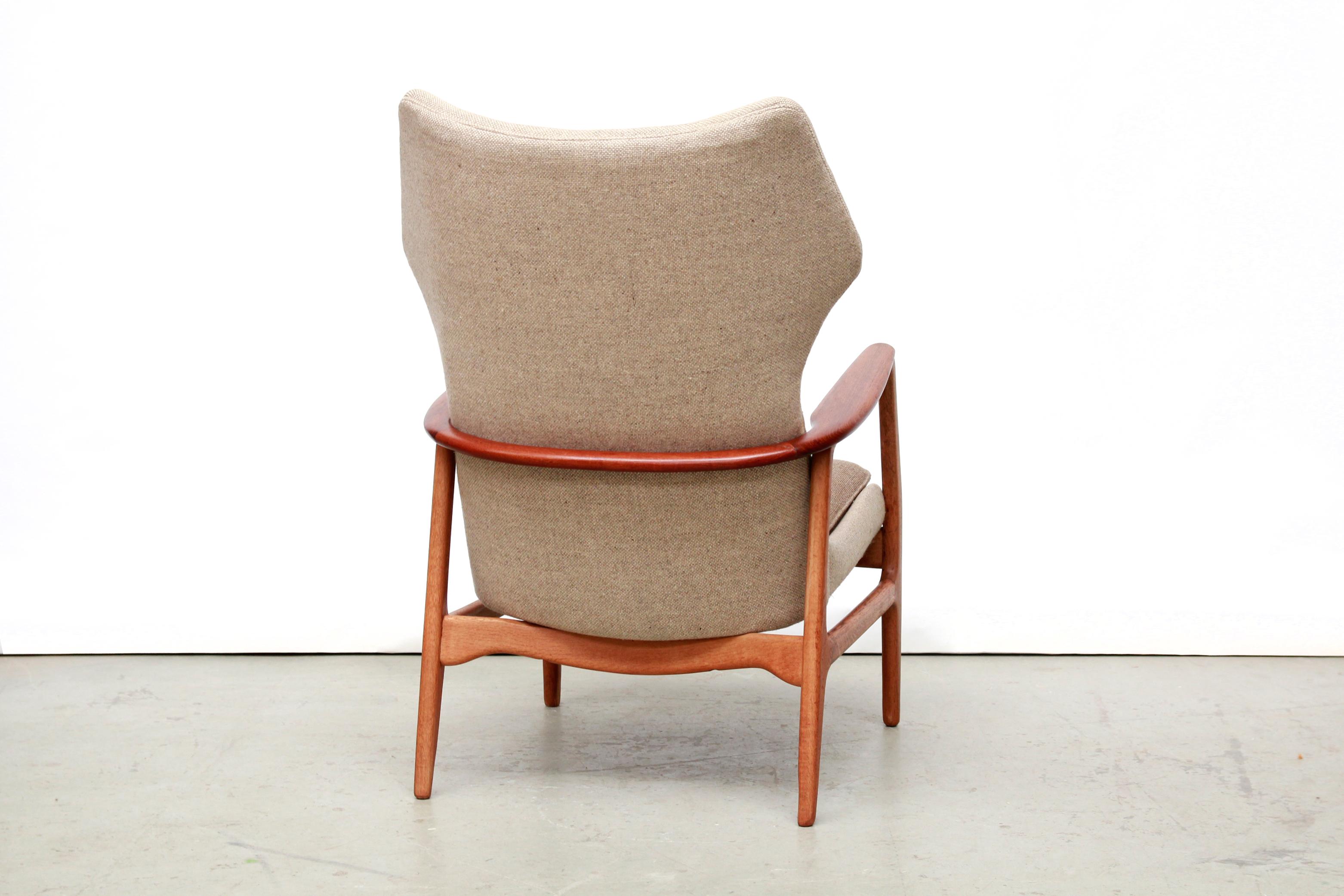 Danish Set of Two Easy Chairs by Aksel Bender Madsen for Bovenkamp, circa 1950