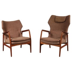 Set of Two Easy Chairs by Aksel Bender Madsen for Bovenkamp, circa 1950