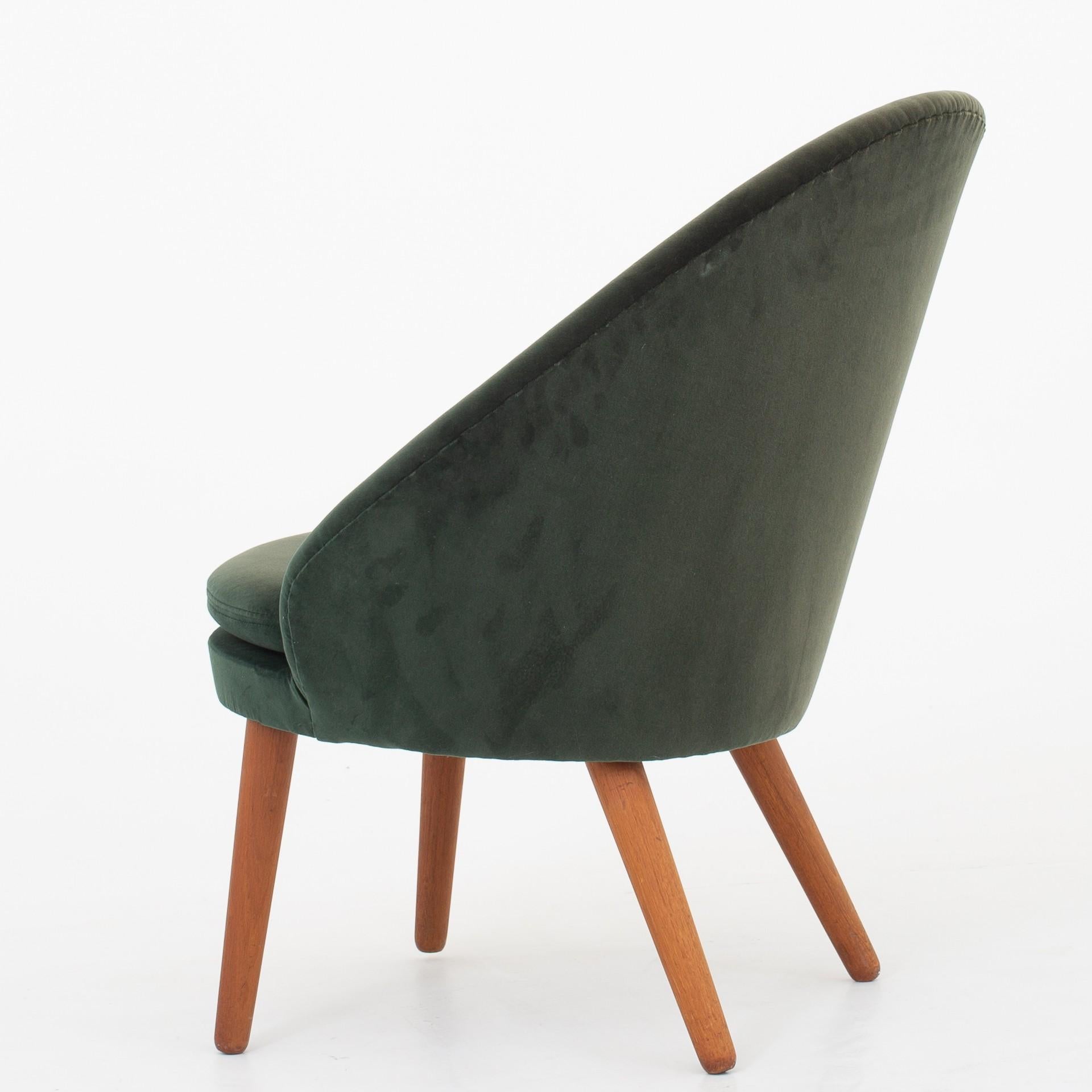 Scandinavian Modern Set of Two Easy Chairs by Ejvind A. Johansson