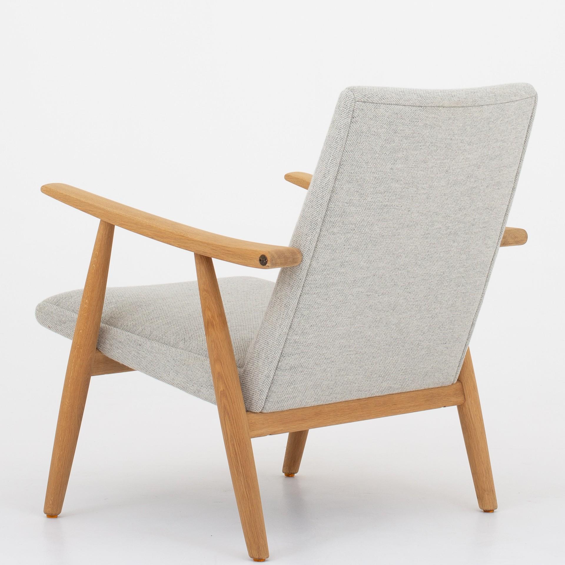 Scandinavian Modern Set of Two Easy Chairs by Hans J. Wegner