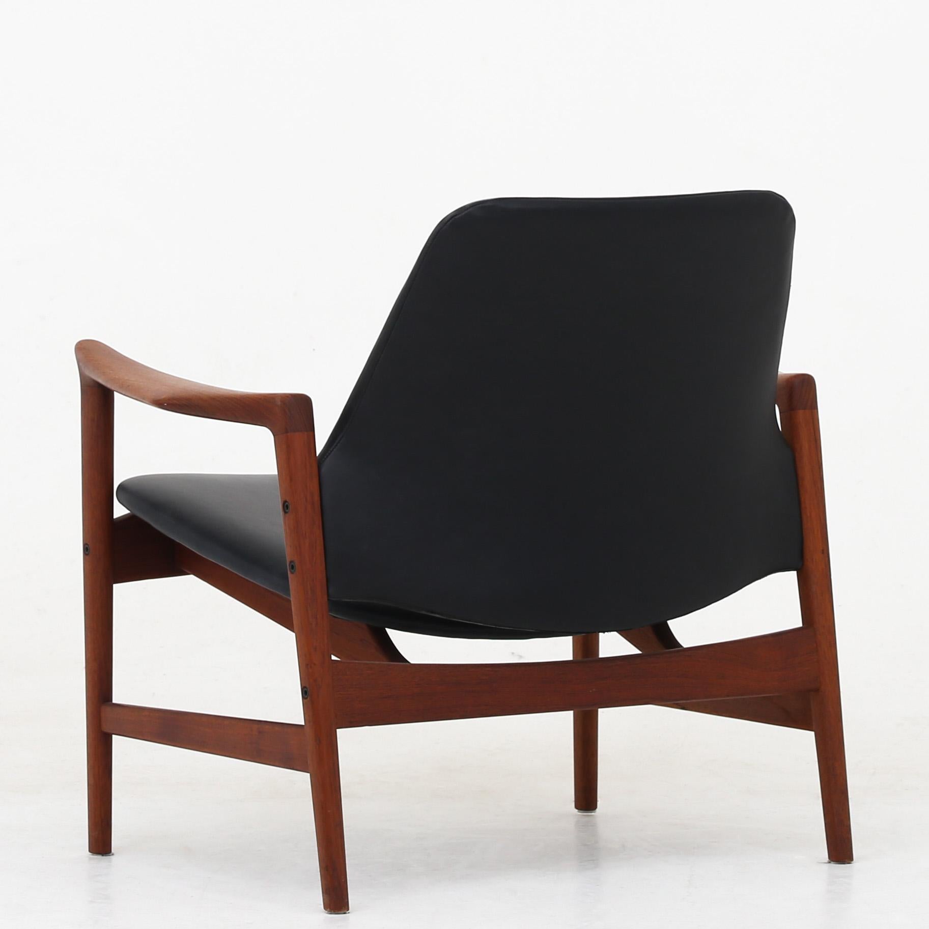 Danish Set of Two Easy Chairs by Ib Kofod Larsen For Sale