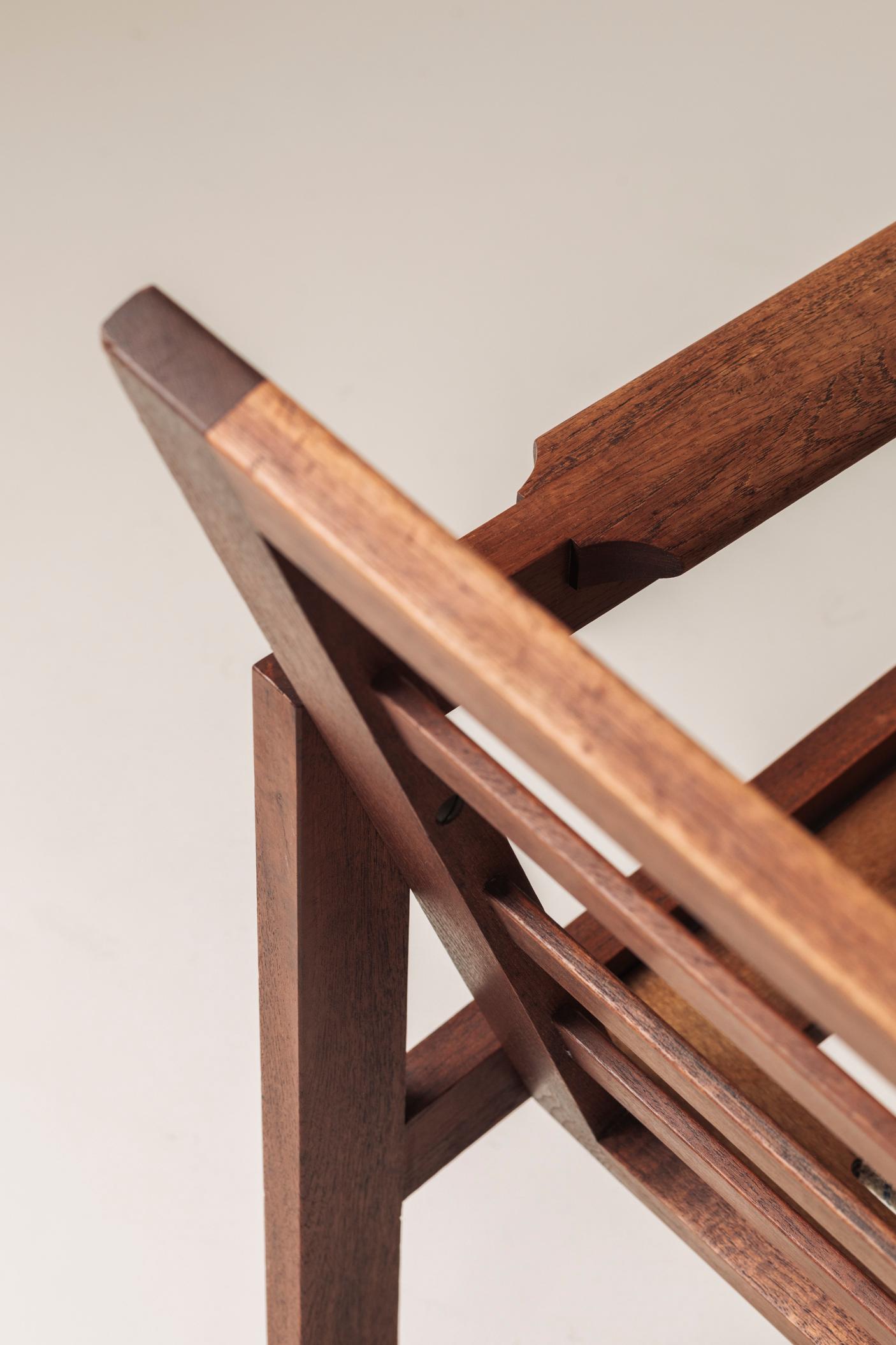 Ensemble de deux fauteuils conçus par Illum Wikkelsø pour N. Eilersen, Danemark 1959. en vente 5