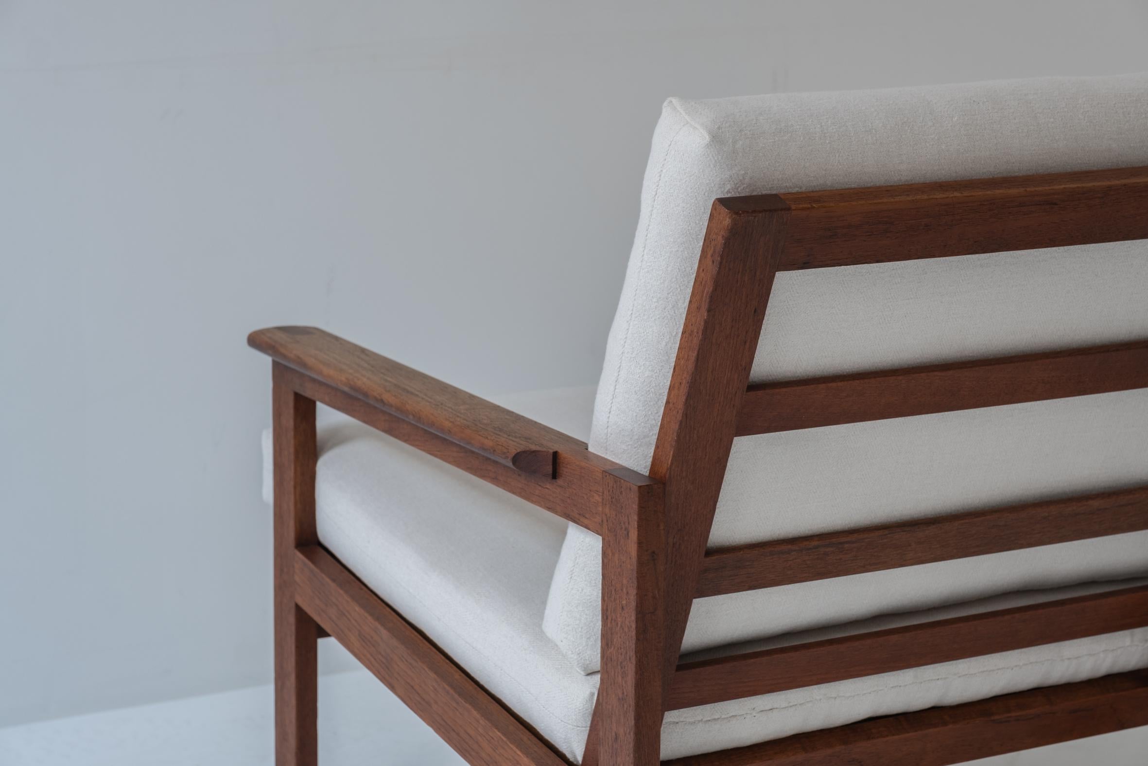 Set of two easy chairs designed by Illum Wikkelsø for N. Eilersen, Denmark 1959. 2