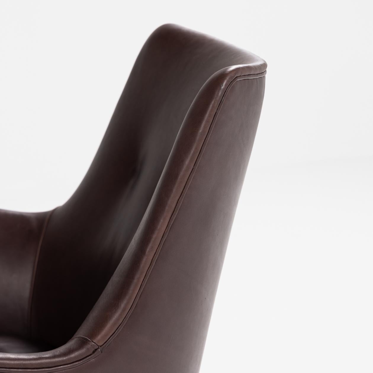 20ième siècle Ensemble de deux fauteuils d'Arne Vodder en vente