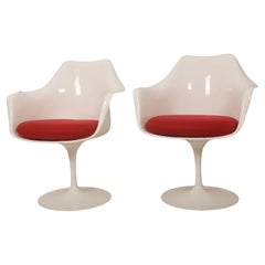 Ensemble de deux fauteuils Tulip modèle 151 d'Eero Saarinen