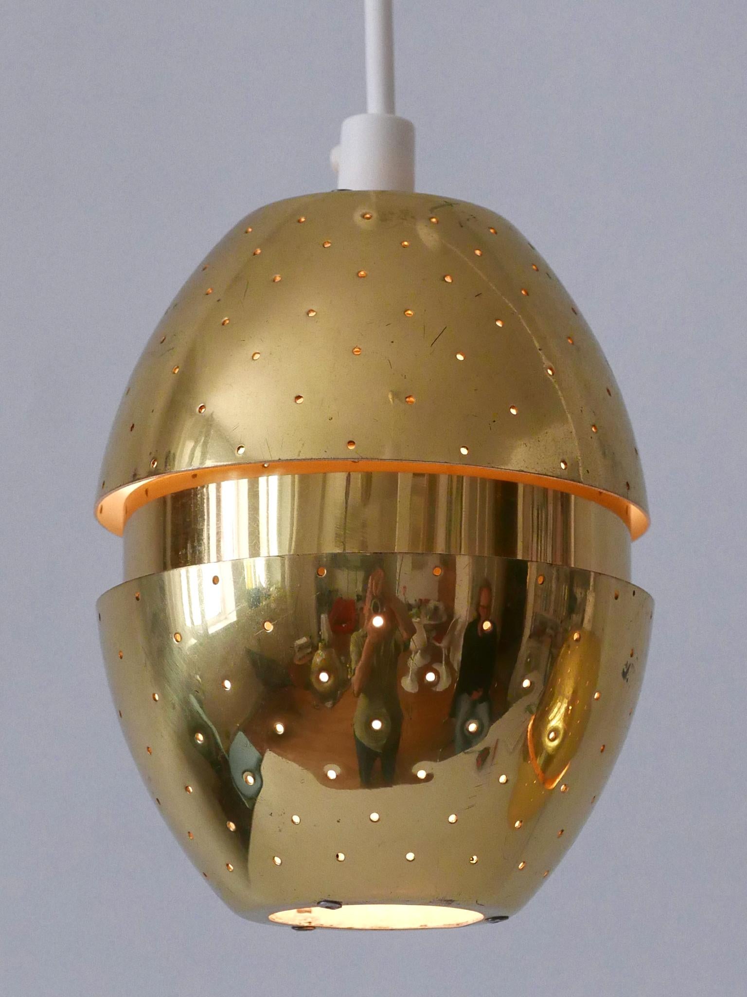 Set di due lampade a sospensione 'Egg' di Hans-Agne Jakobsson per AB Markaryd, Svezia in vendita 4