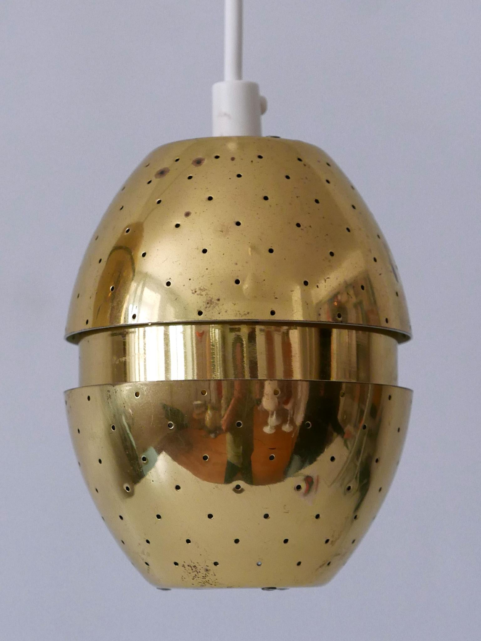Set di due lampade a sospensione 'Egg' di Hans-Agne Jakobsson per AB Markaryd, Svezia in vendita 5