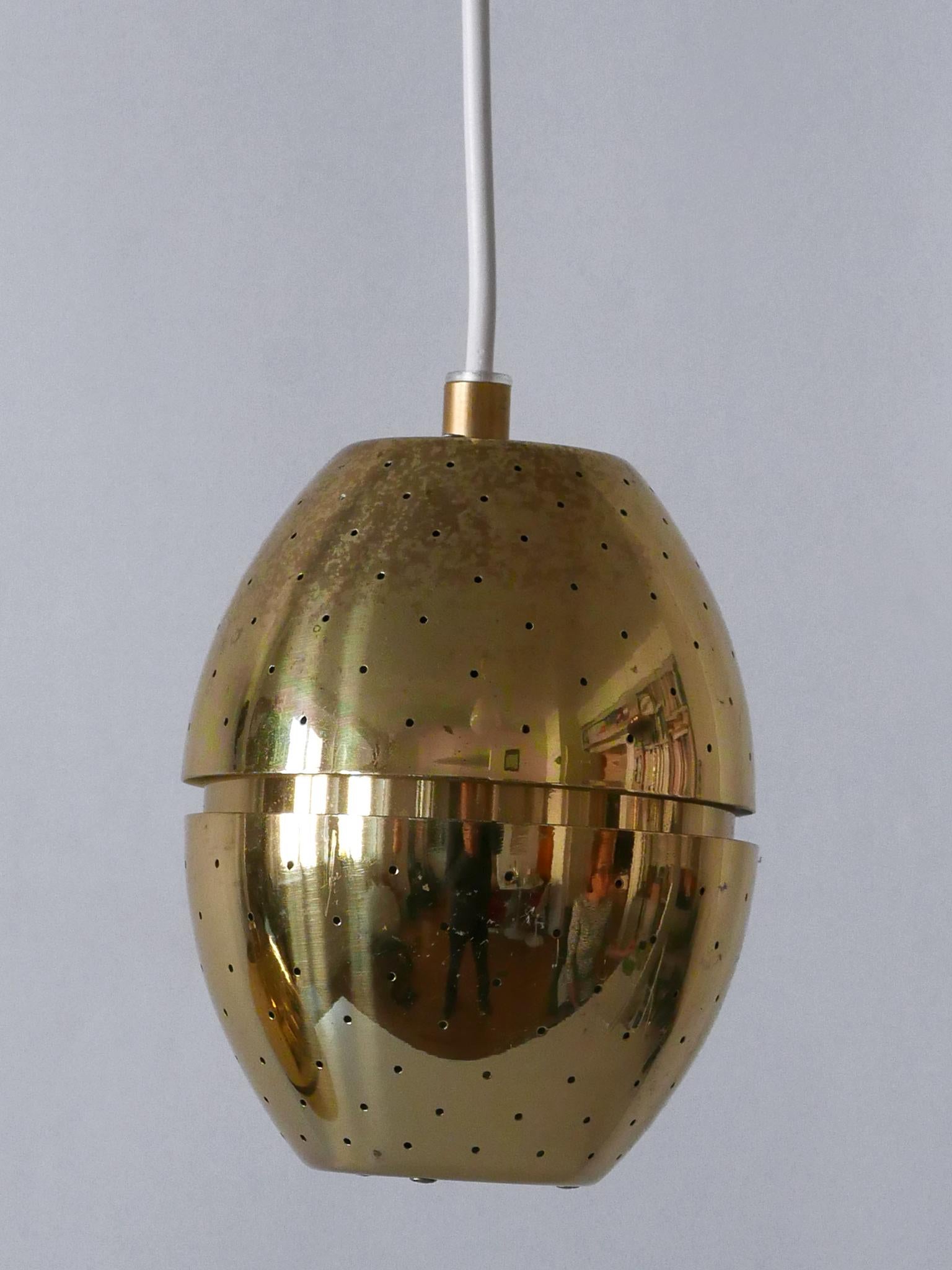 Set di due lampade a sospensione 'Egg' di Hans-Agne Jakobsson per AB Markaryd, Svezia in vendita 6