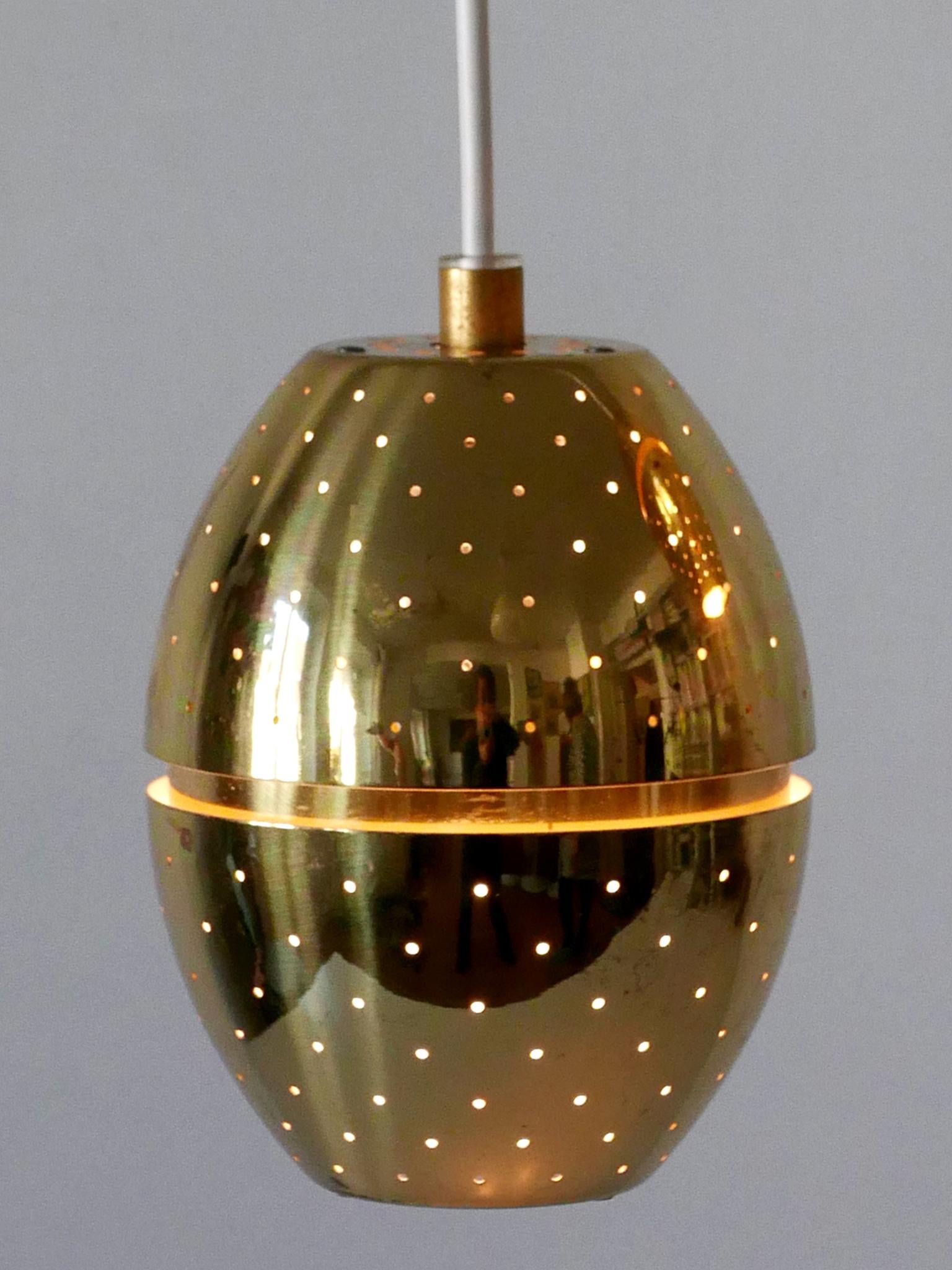 Set di due lampade a sospensione 'Egg' di Hans-Agne Jakobsson per AB Markaryd, Svezia in vendita 9