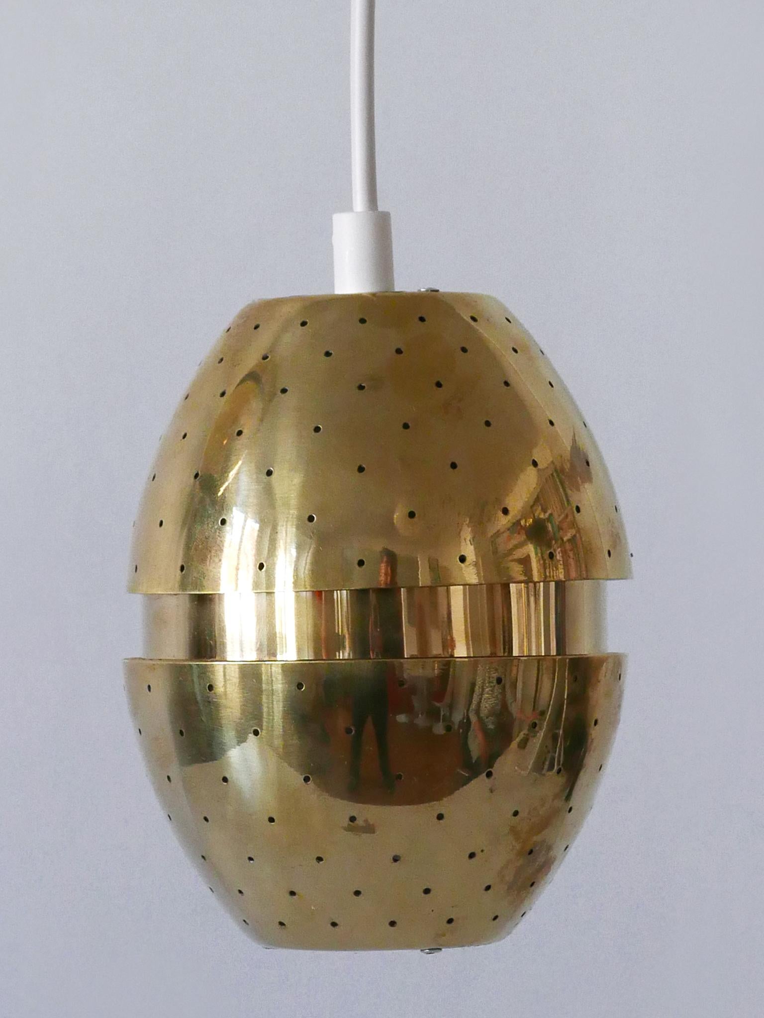 Set di due lampade a sospensione 'Egg' di Hans-Agne Jakobsson per AB Markaryd, Svezia in vendita 9