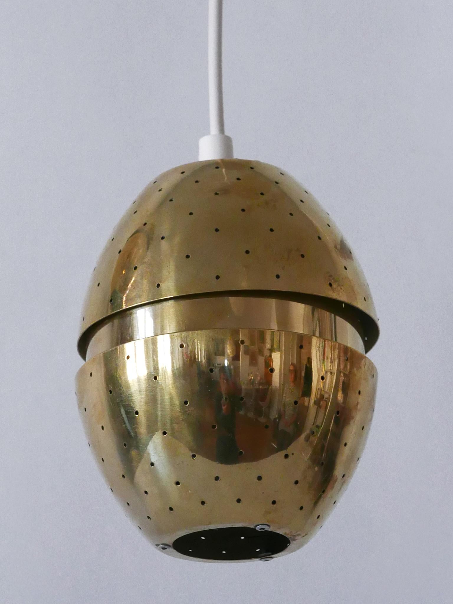 Set di due lampade a sospensione 'Egg' di Hans-Agne Jakobsson per AB Markaryd, Svezia in vendita 10