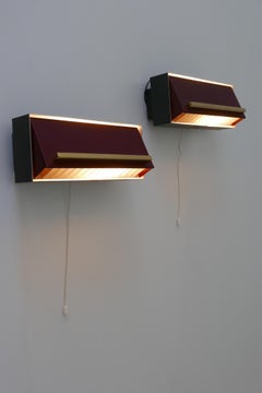 Set of Two Elegant Bedside Sconces or Wall Lamps by Paul Neuhaus Germany 1950s