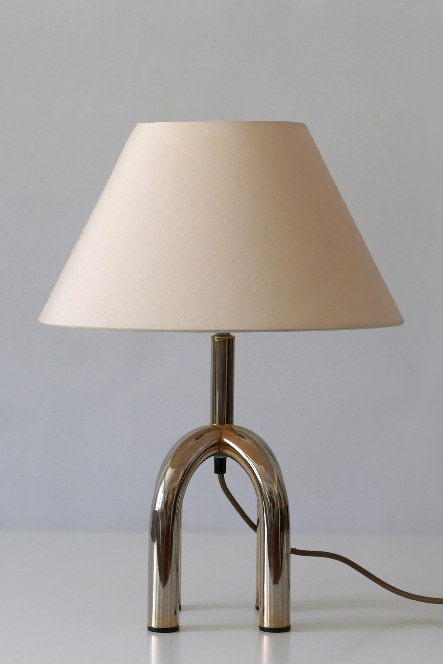 Set of Two Elegant Mid-Century Modern Table Lamps, 1970s, Germany 6
