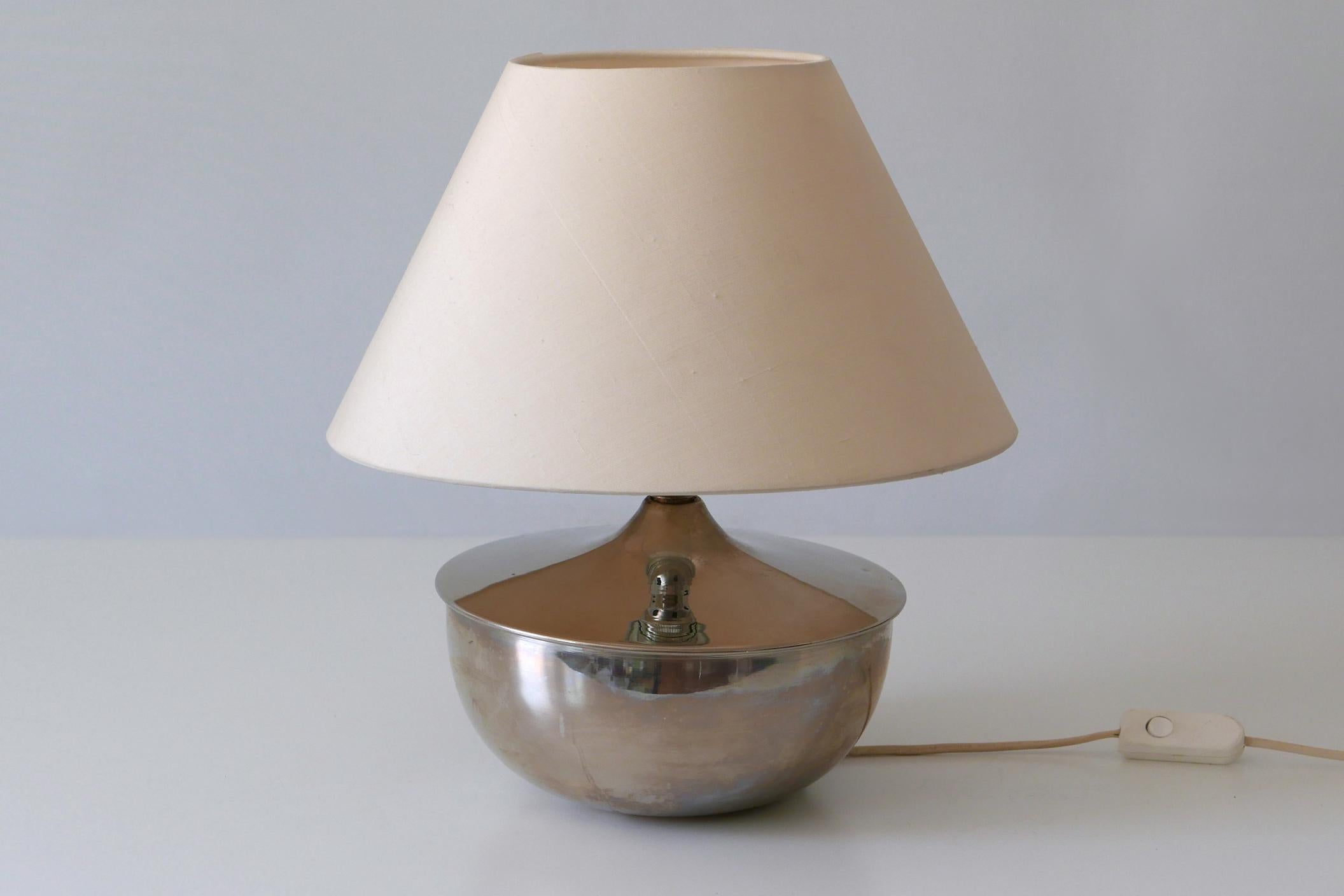 Set of Two Elegant Mid-Century Modern Table Lamps 1970s Germany 10
