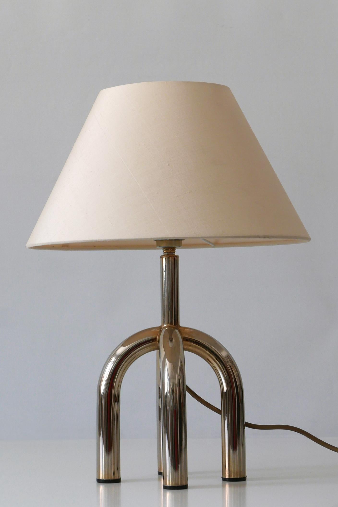 Set of Two Elegant Mid-Century Modern Table Lamps, 1970s, Germany 3