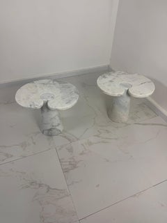 Conjunto de dos mesas de centro "Eros" de Angelo Mangiarotti para Skipper, 1972