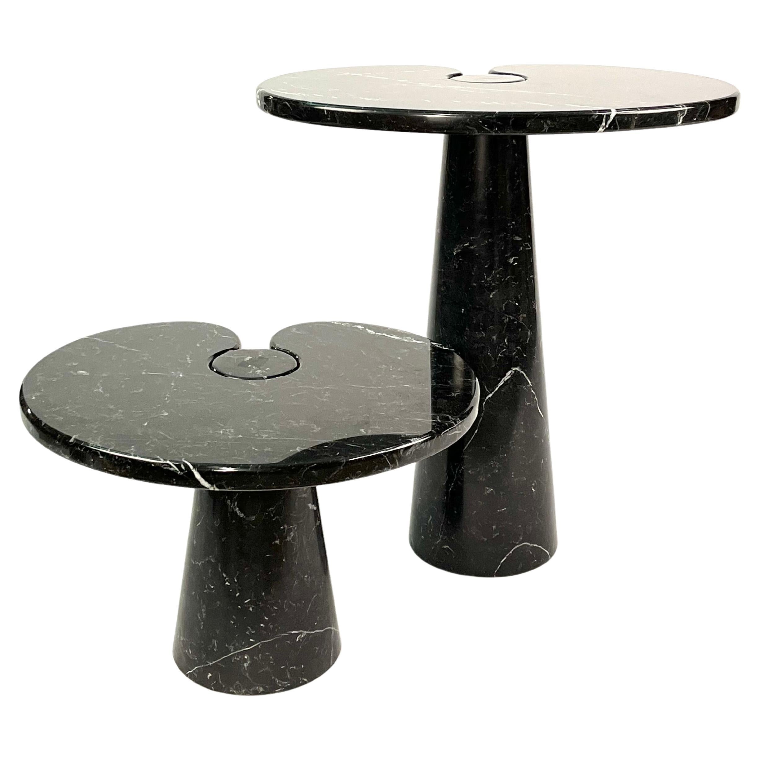 Set of Two Eros tables by Angelo Mangiarotti for Skipper 1970s For Sale