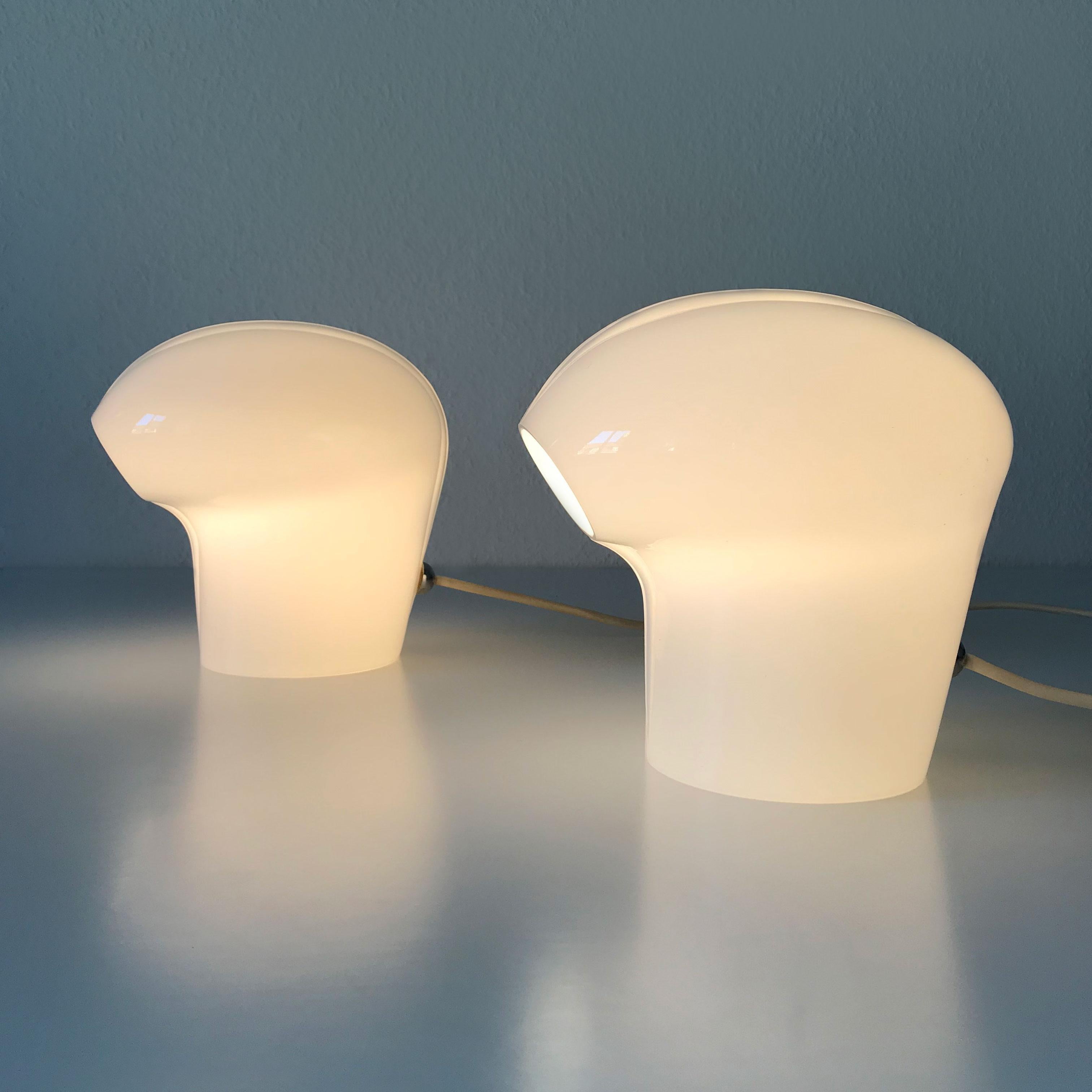 Set of Two Exceptional Table Lamps by Gino Vistosi for Vistosi, Murano, 1970s For Sale 5